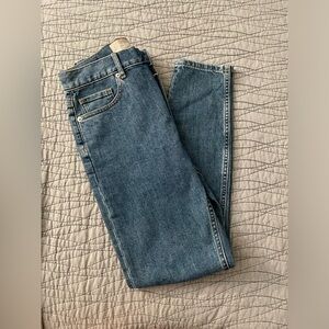 Everlane The High Rise Skinny Jeans Medium Wash Size 26